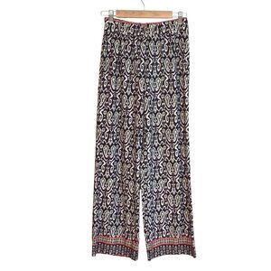 Kim Roger’s Petite Boho Palazzo Wide Leg Pull On Pants Size PM NEW